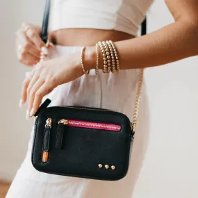 Clarity Crossbody Bag - Black