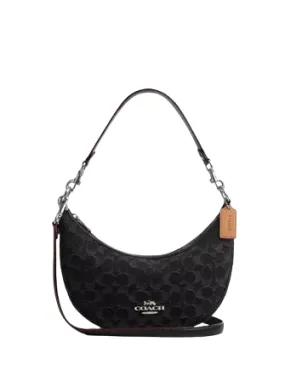 Coach Aria Shoulder Bag In Signature Denim