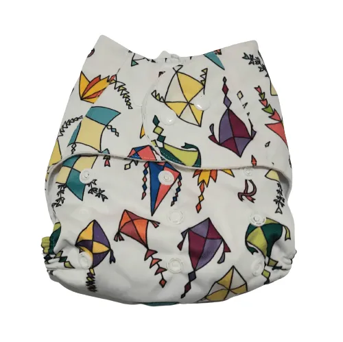 Colorful Kites Reusable Diaper