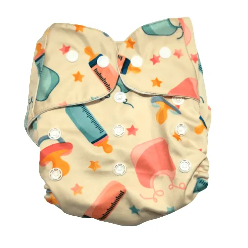 Combo of 3 Reusable Diapers - Option J