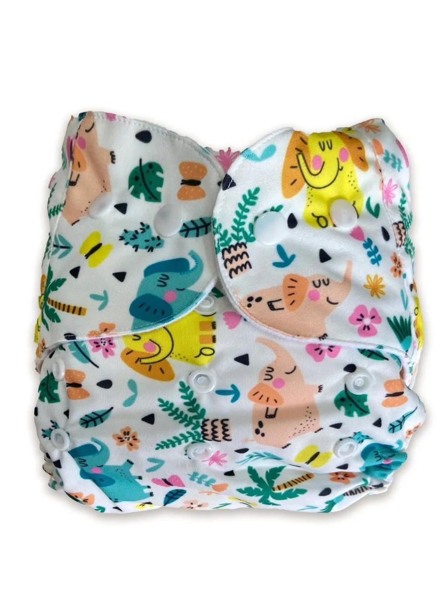 Combo of 3 Reusable Diapers - Option L