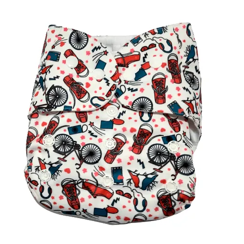 Combo of 5 Reusable Diapers - Option B