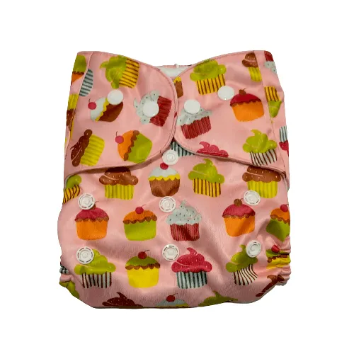 Combo of 5 Reusable Diapers - Option I