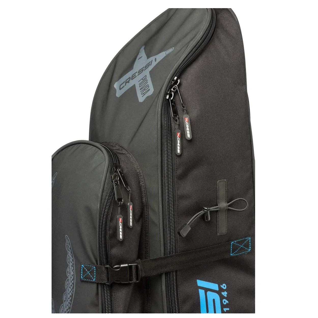 Cressi Piovra Waterproof Backpack for Freediving and Spearfishing Gear