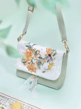 Crossbody Bag for Hanfu & Cheongsam - Chrysanthemum