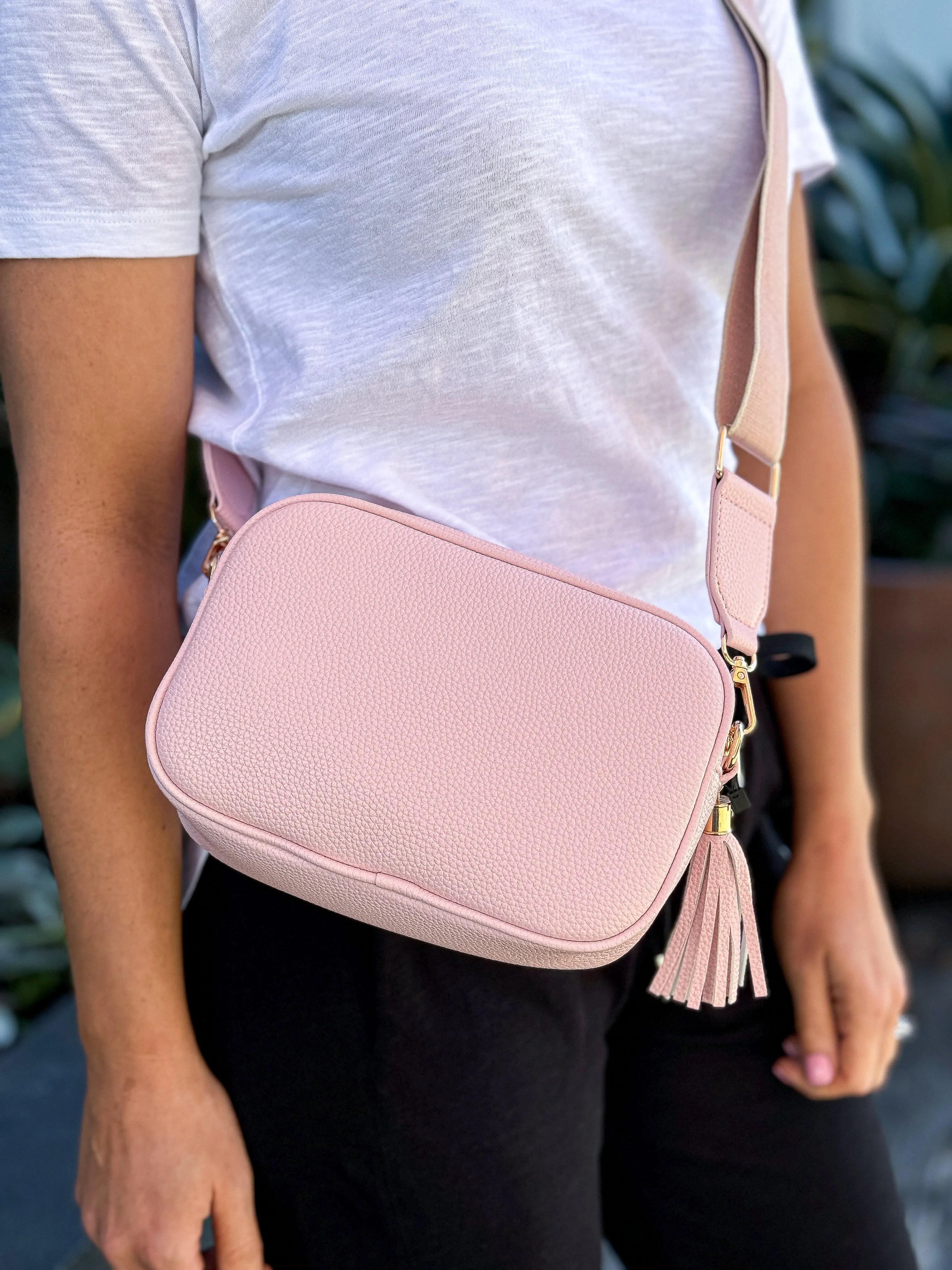 Crossbody Bag - Pale Pink