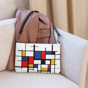 Crossbody bag Piet Mondrian design