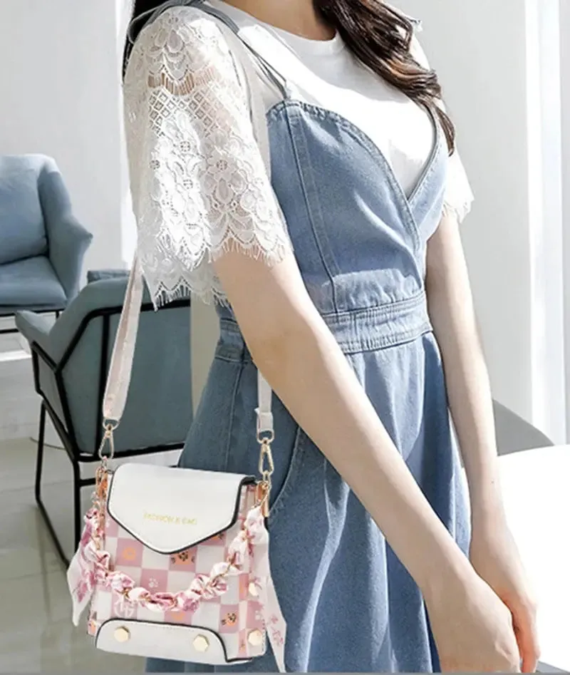 crossbody mini bag Mobile Phone Bag Women's New Summer Fashion Mini Bag Fashion Single Shoulder Crossbody Good-looking Suitable Daily Collocation