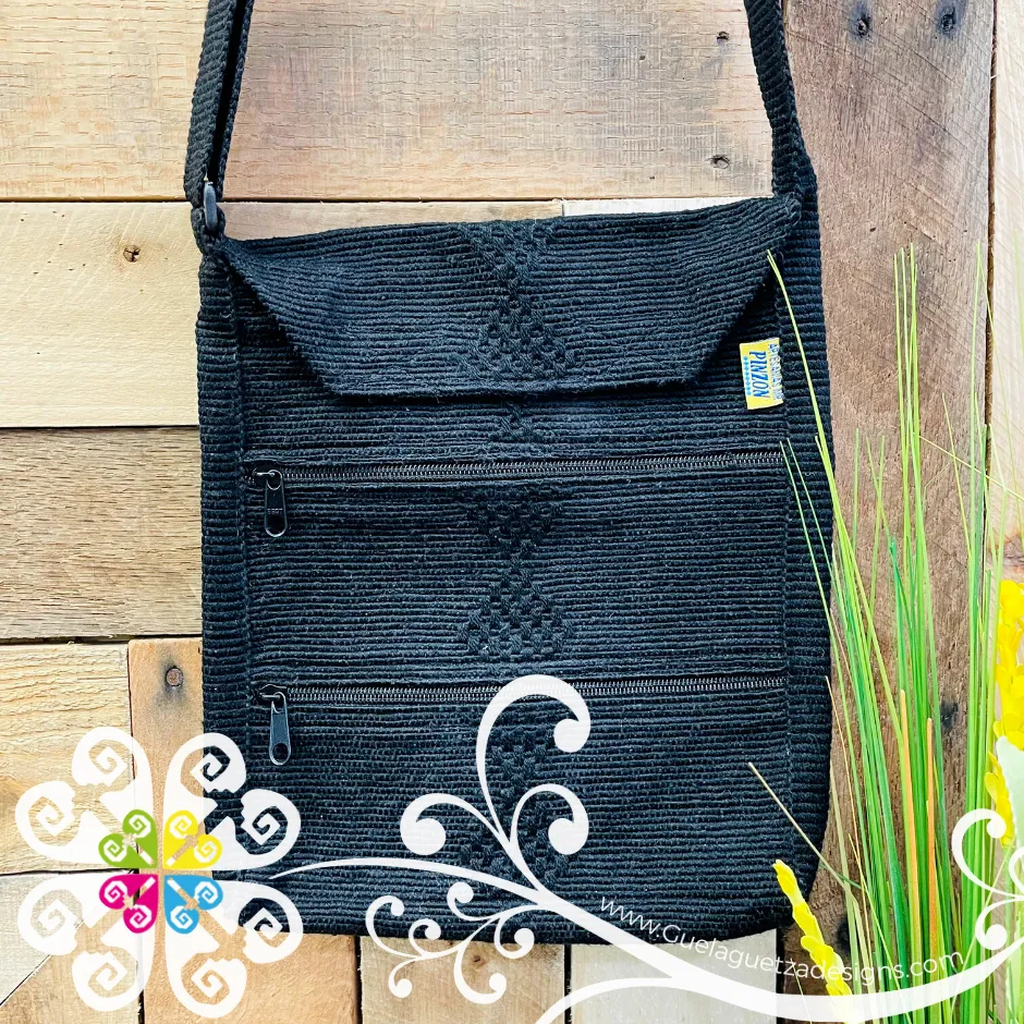 Crossover Morral with Two Zippers