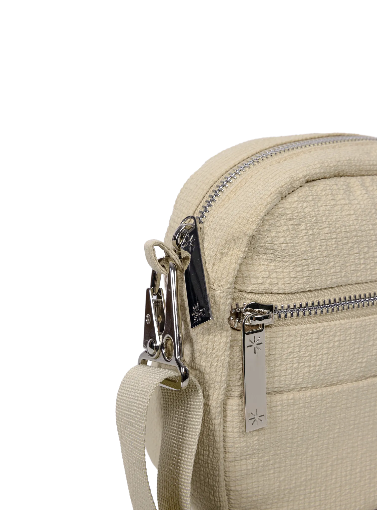 Cruise Crossbody (Seersucker Cashew)