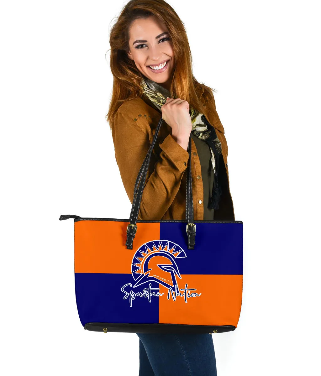 CUSTOMIZE IT-Four Qtr-Mascot Lg. Tote v1