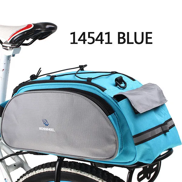 Detachable Rear Bicycle Shoulder Bag