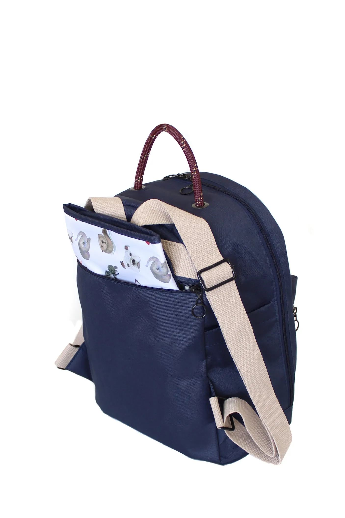 Diaper Backpack - Navy GOGI