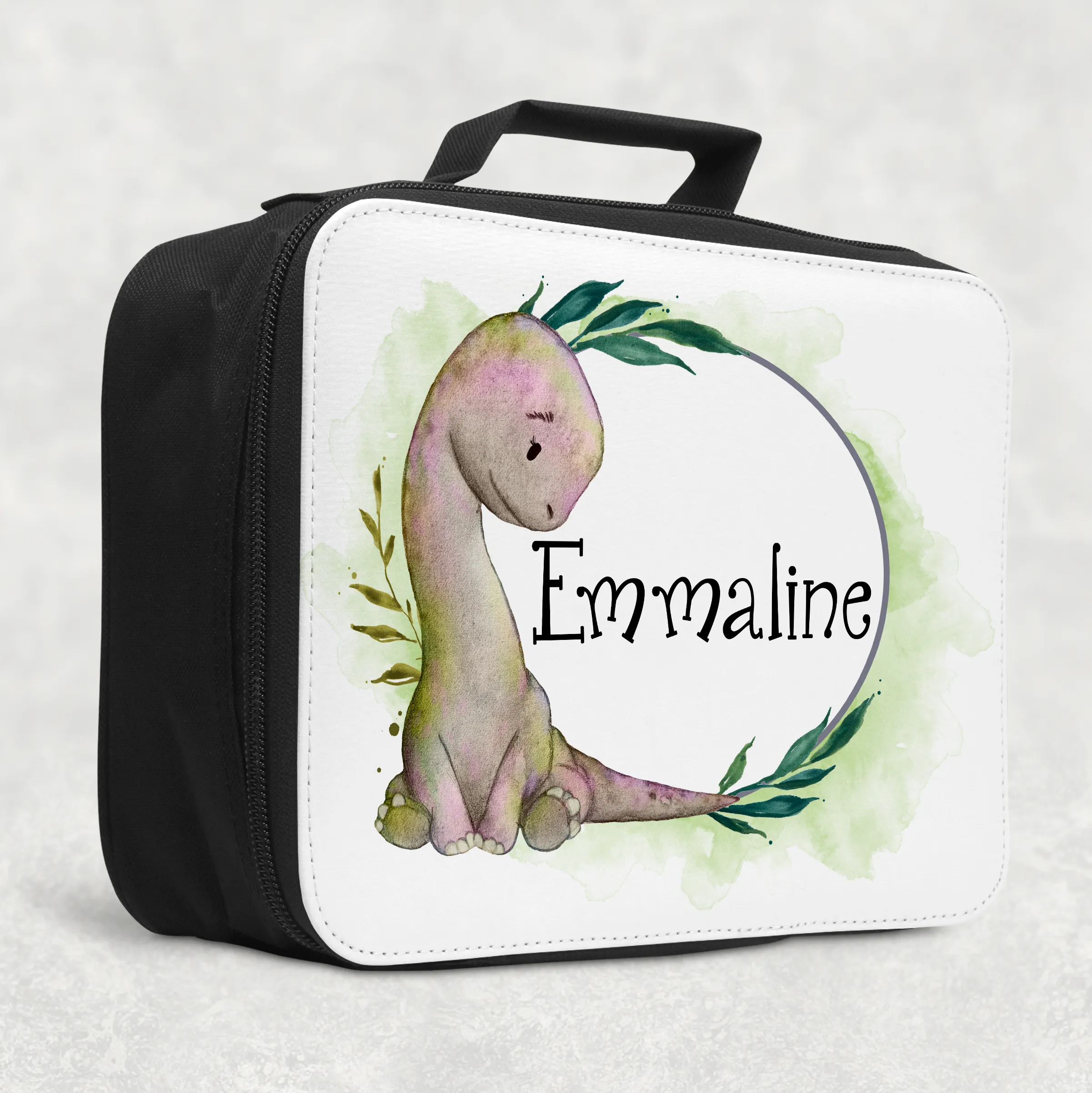 Dinosaur Personalised Insulated Lunch Bag