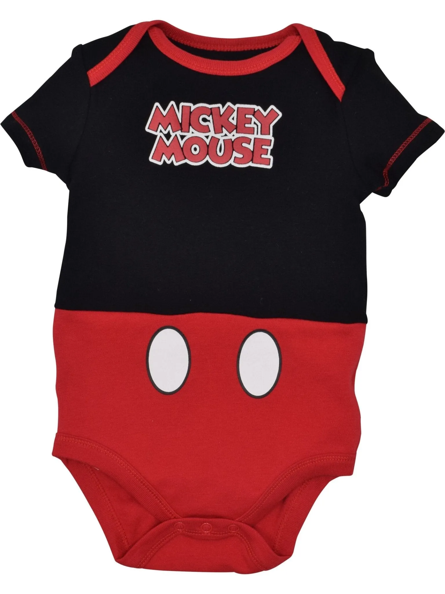 Disney Mickey Mouse 5 Pack Cuddly Bodysuits