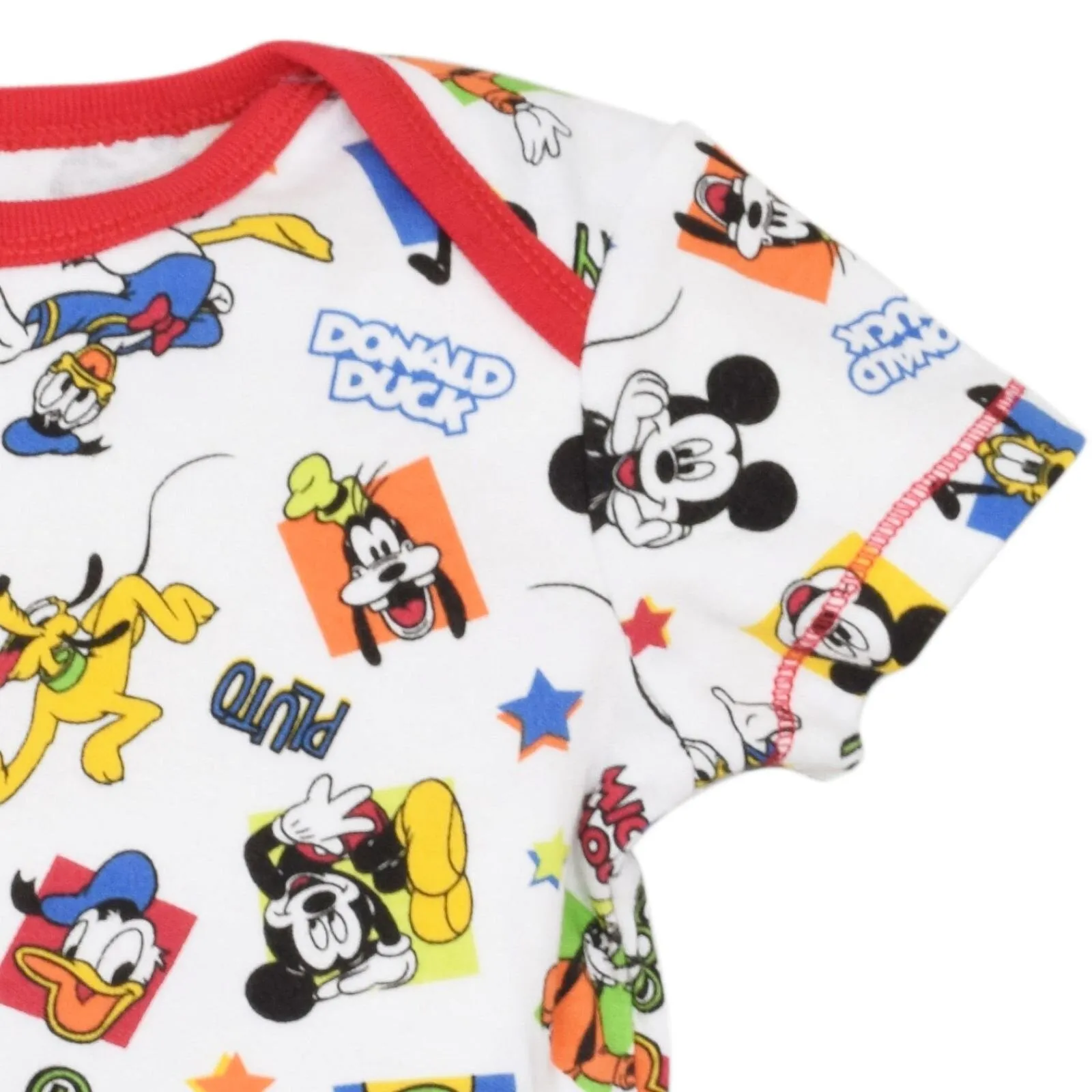 Disney Mickey Mouse 5 Pack Cuddly Bodysuits