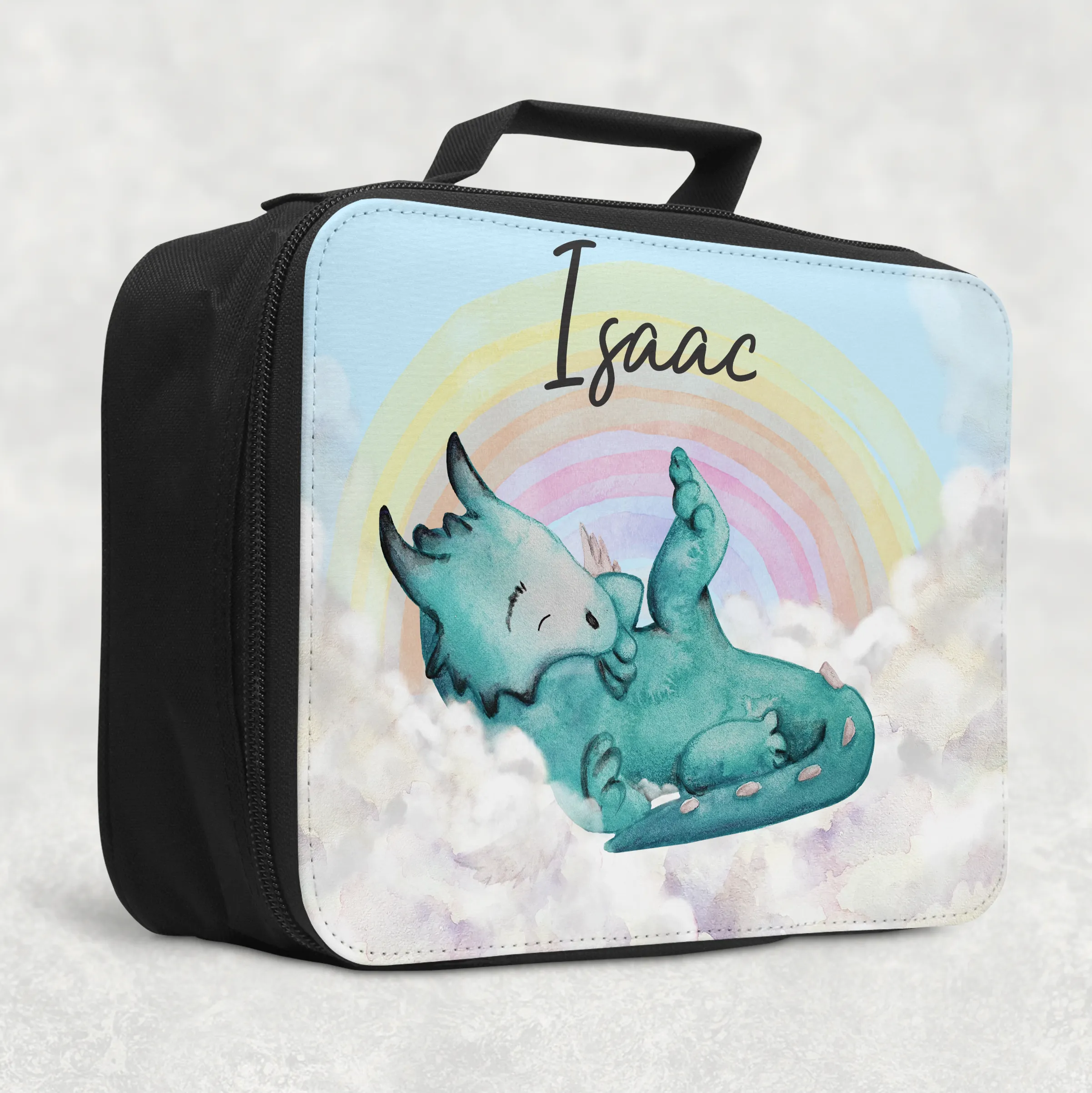 Dragon Rainbow Insulated Lunch Bag