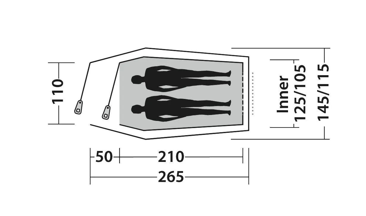 Easy Camp Energy 200 Compact 2 Berth Tent