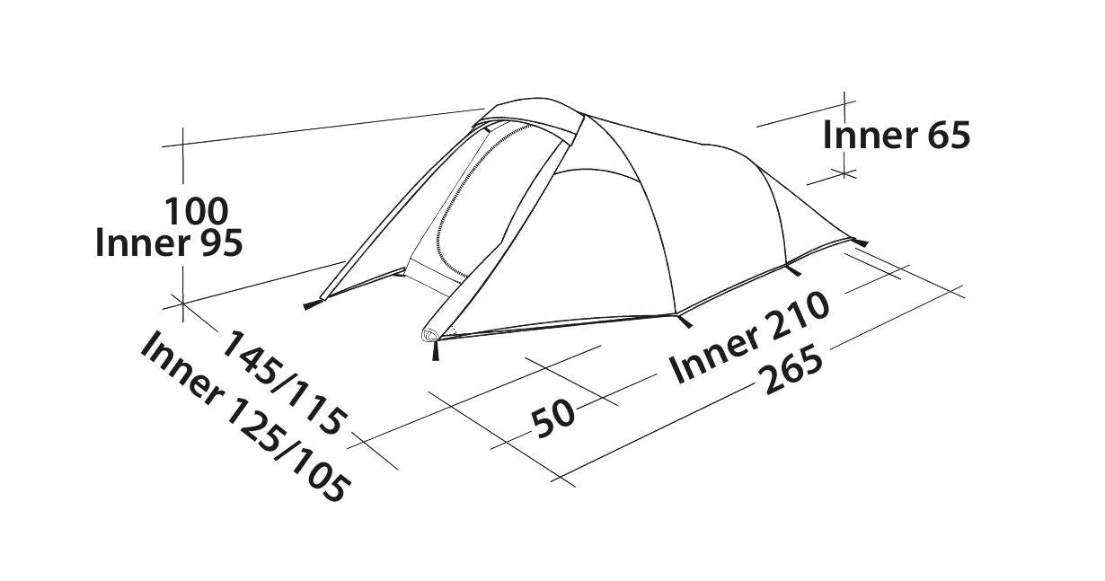 Easy Camp Energy 200 Compact 2 Berth Tent