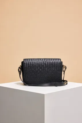 Elsa Woven Crossbody Bag