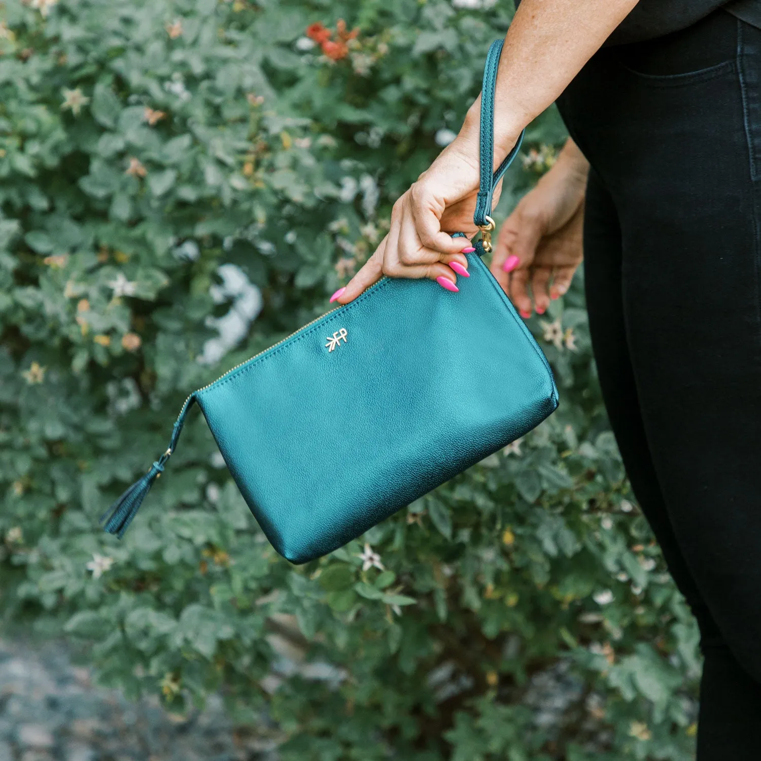 Emerald Classic Clutch