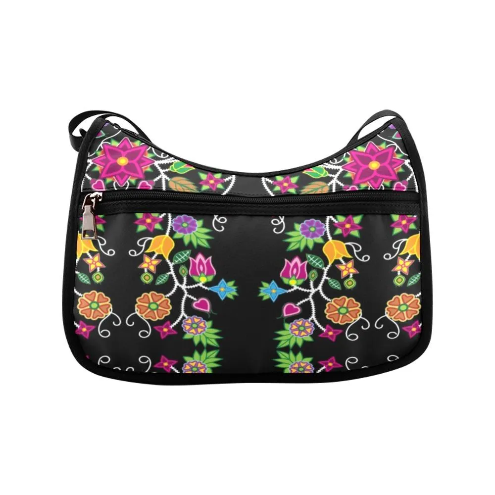 Floral Beadwork Crossbody Bags