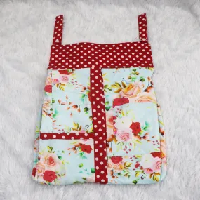 Floral Print-Diaper & Nappy Stacker Multi-Purpose Storage for Essentials