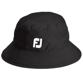 FootJoy Waterproof Bucket Hat - Black