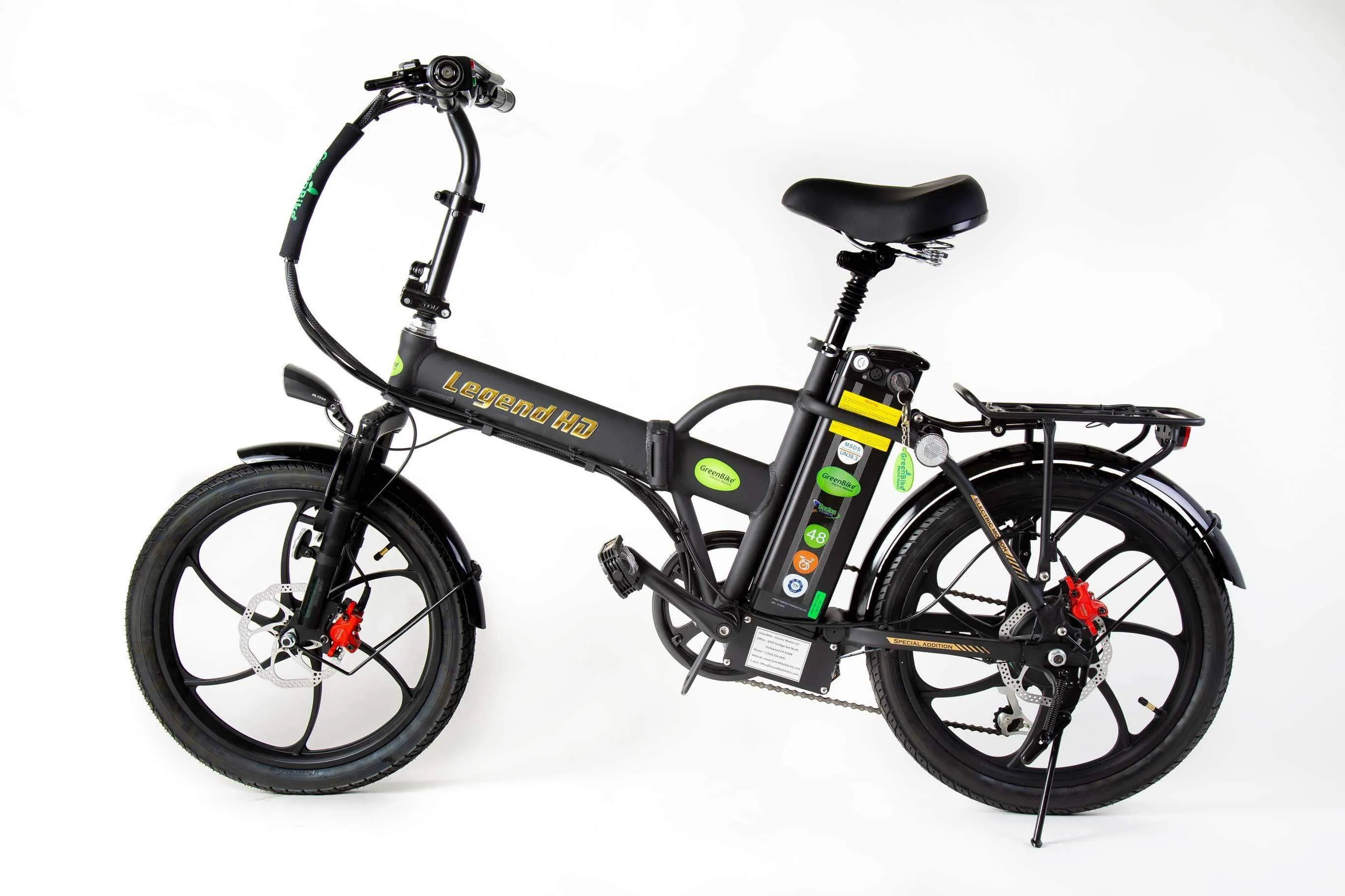 GreenBike Legend HD 350W 48V Folding Electric Bike