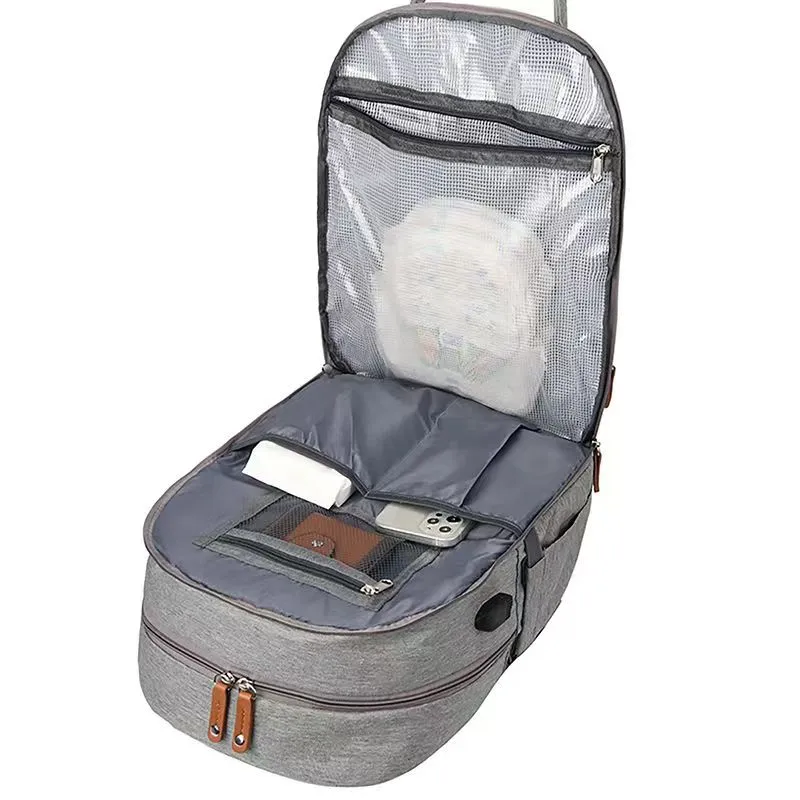 Grey Premium Diaper Bag