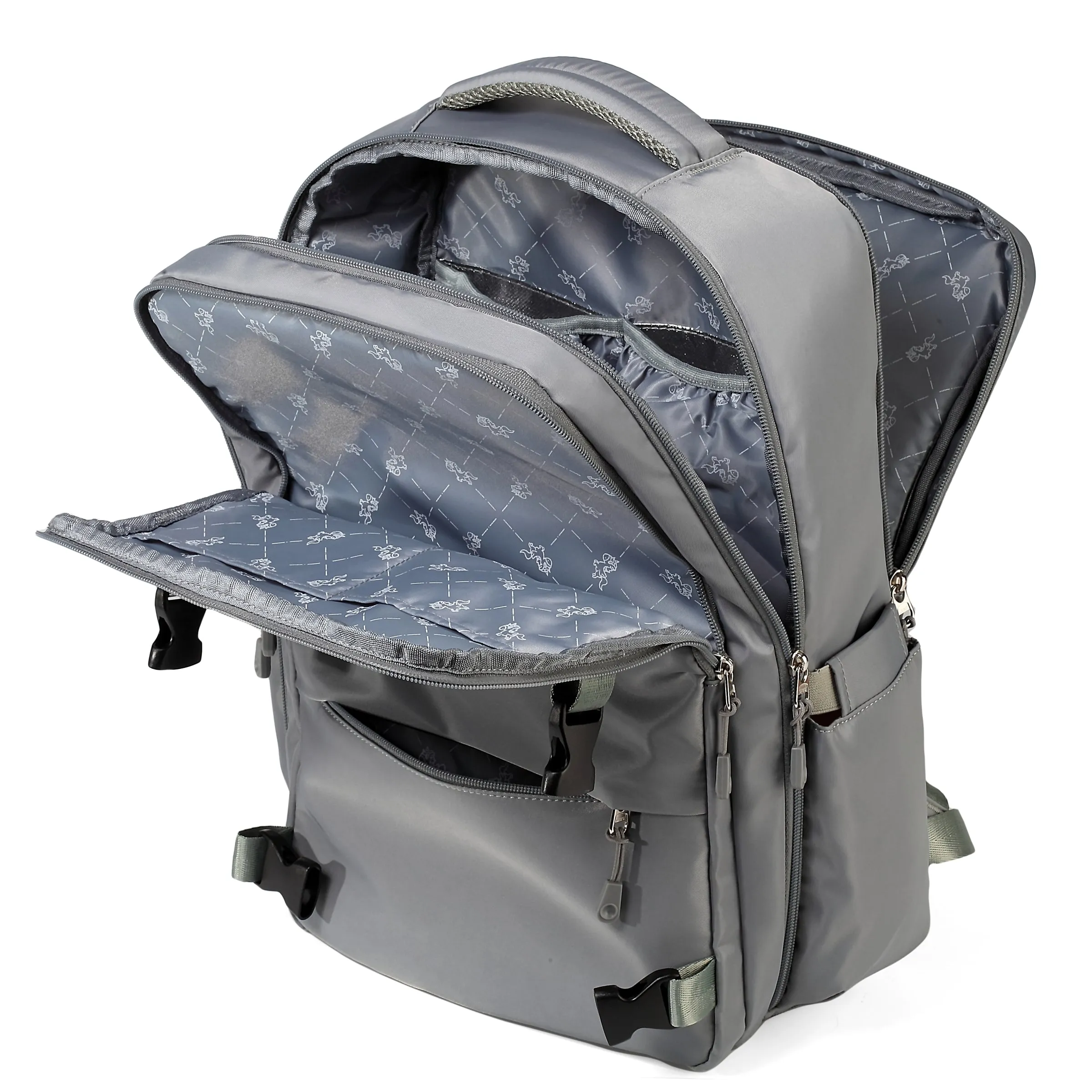 Grey Premium Diaper Bag