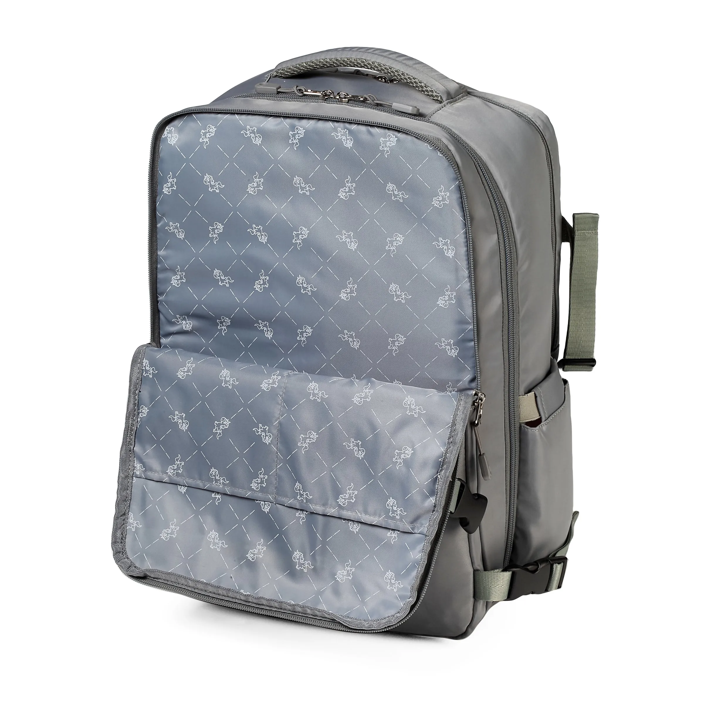 Grey Premium Diaper Bag