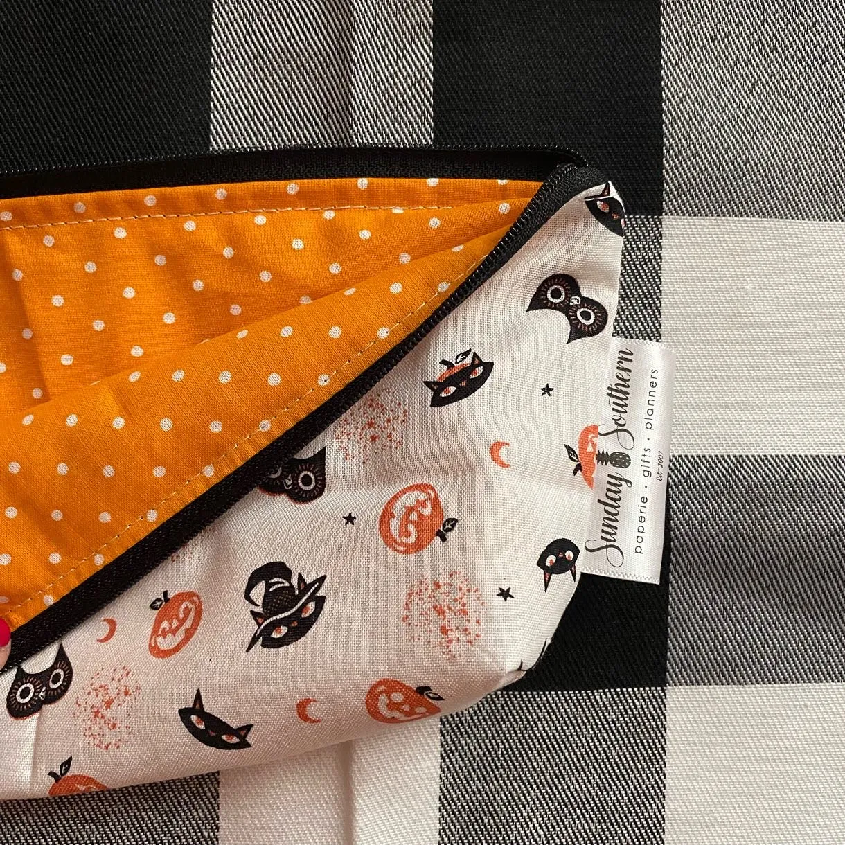 Halloween Party Small Zipper Bag