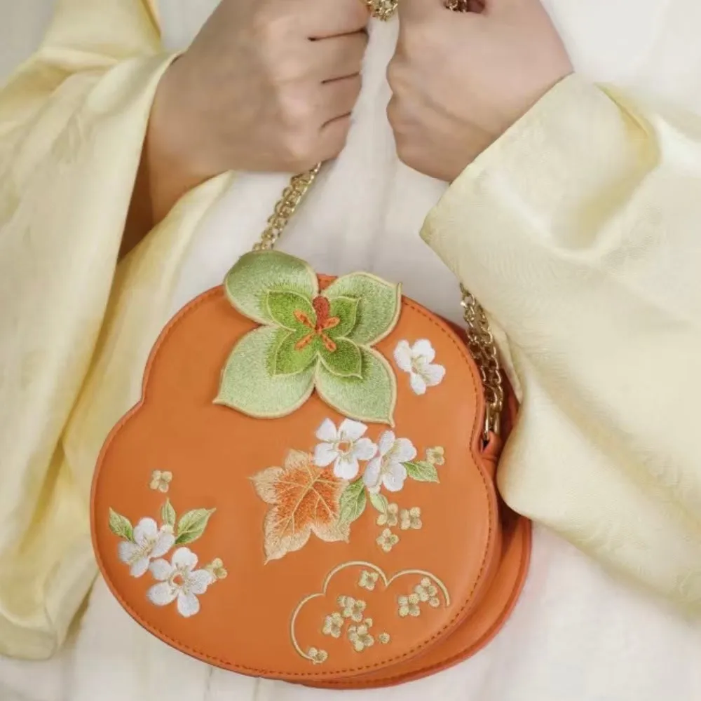 Handbag for Hanfu & Cheongsam - Persimmon