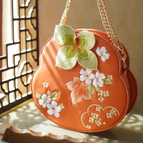 Handbag for Hanfu & Cheongsam - Persimmon