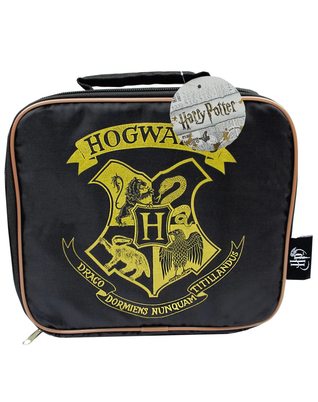 Harry Potter Hogwarts Crest Kids Lunch Box School Food Container Children's Bag