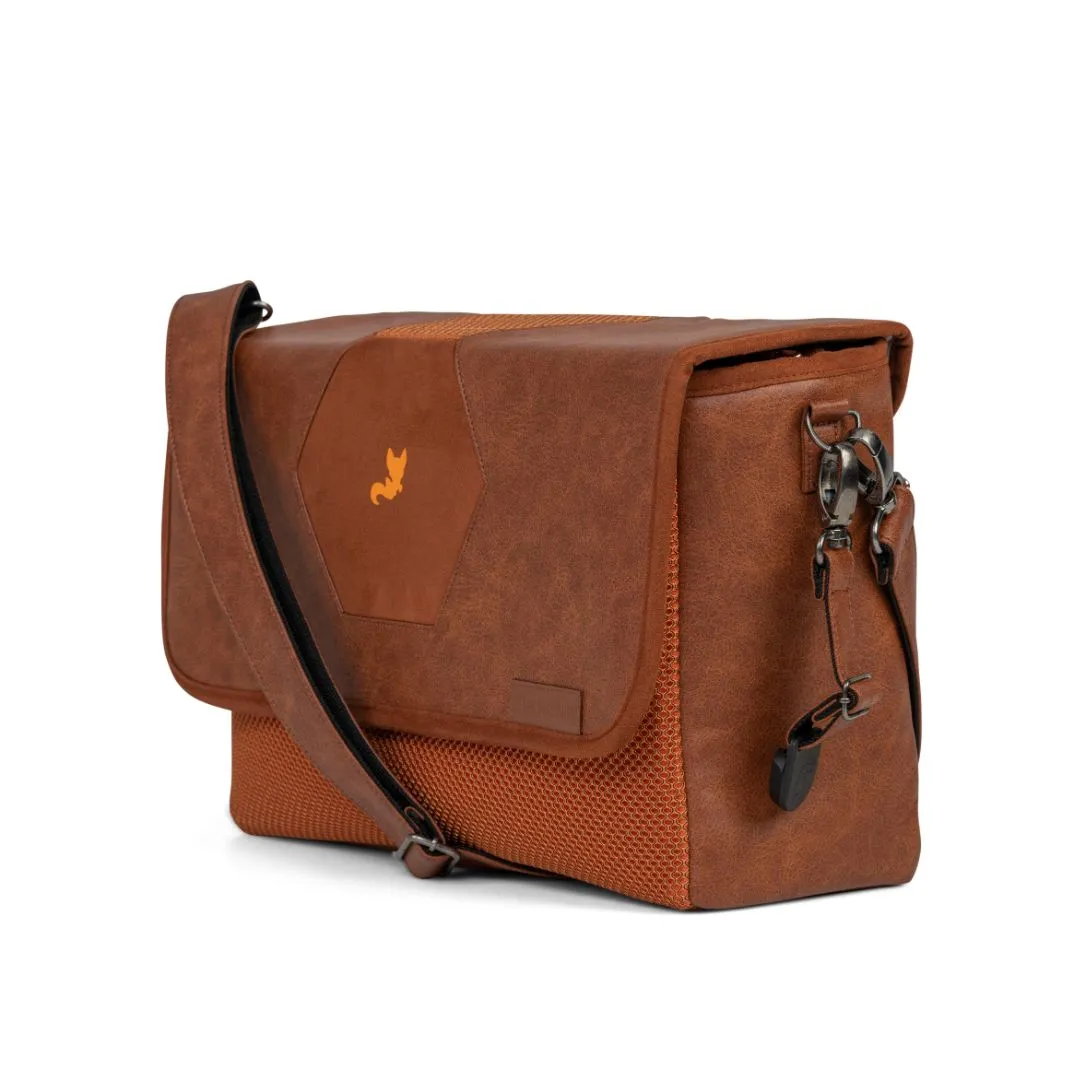 Hexagon Diaper Bag - Heriatge Sport Brown