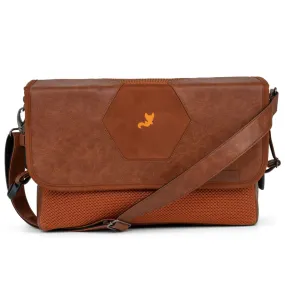 Hexagon Diaper Bag - Heriatge Sport Brown