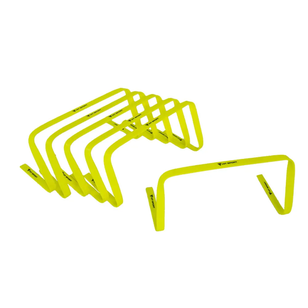 Hit Sport Agility Hurdles 6 Pack (6 Inch / 15cm)