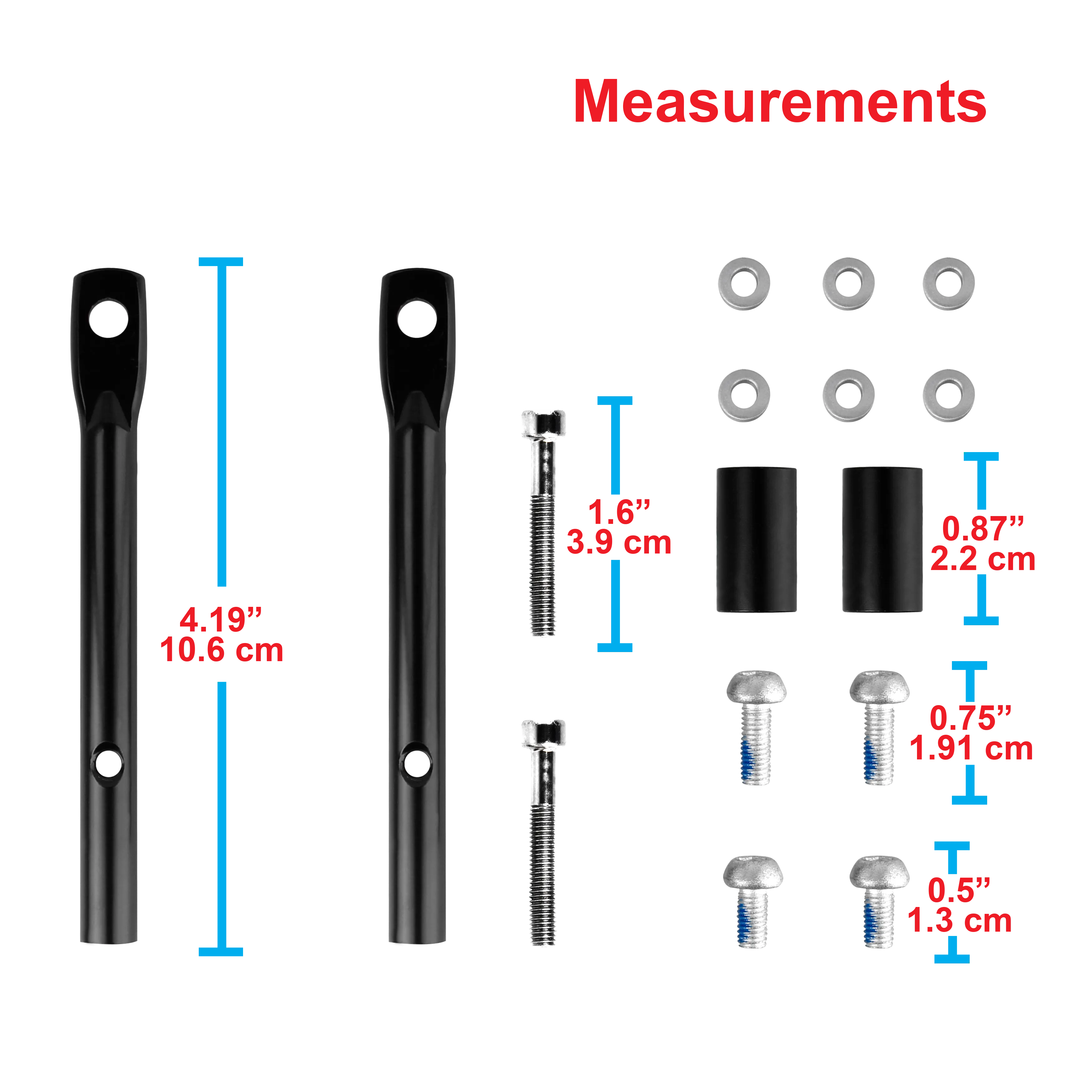 IB-RA5 Mounting Legs, Spacers, Bolts | IB-RA5-LEG SET