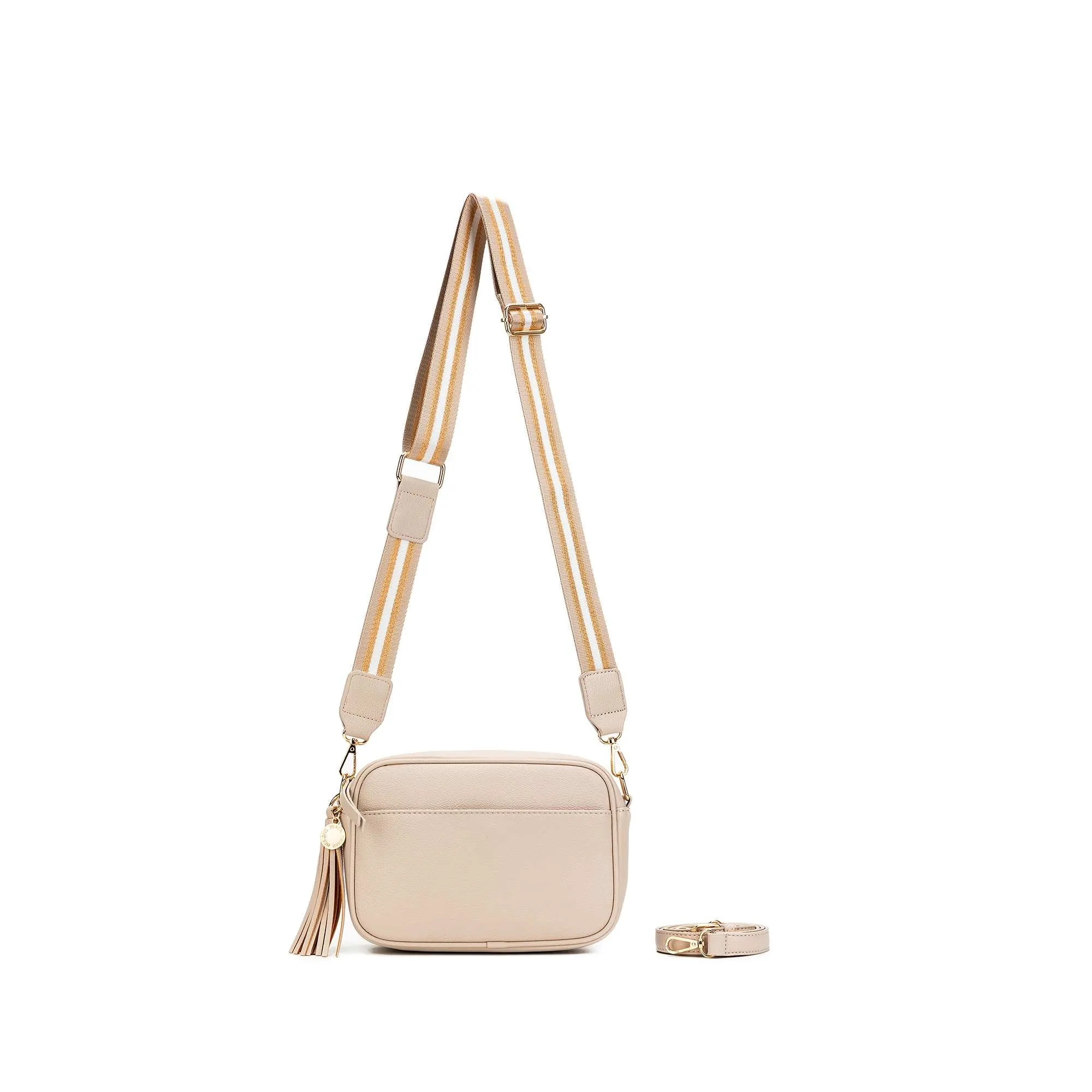 Indie Oatmeal Crossbody Bag