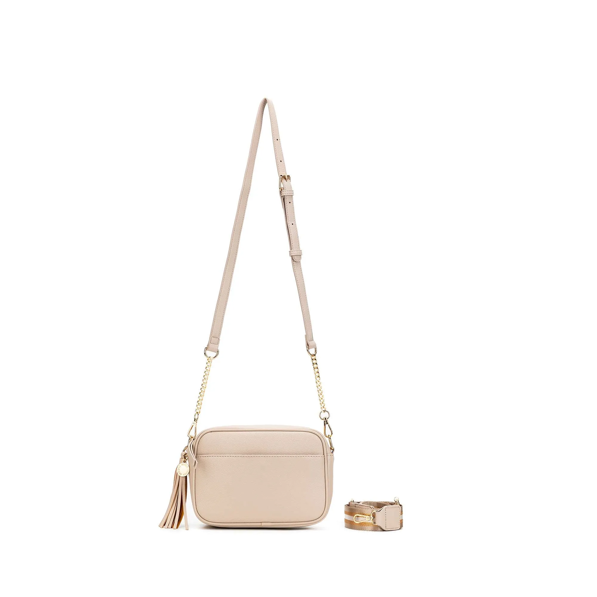 Indie Oatmeal Crossbody Bag