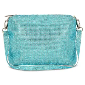 Iscream Crystal Crossbody Bag - Aquamarine