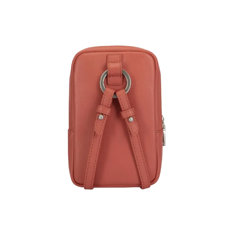 Jekyll & Hide Small Mobile Phone Sling Purse - Apricot