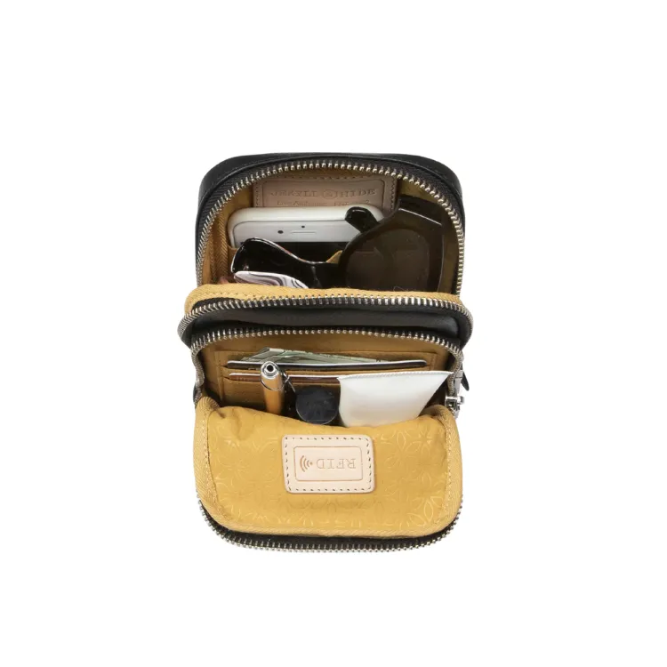 Jekyll & Hide Small Mobile Phone Sling Purse - Apricot