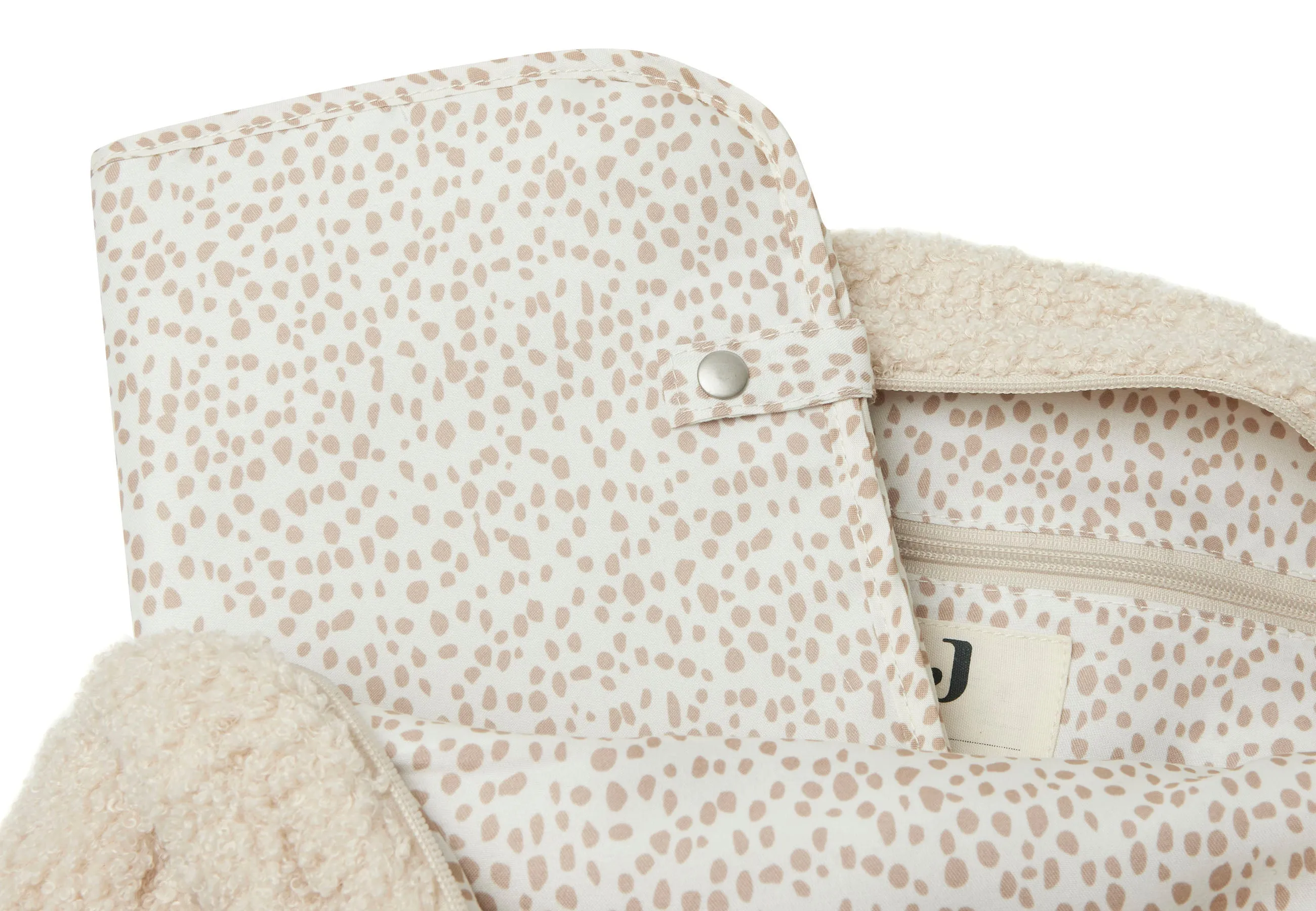 Jollein diaper bag Backpack | Boucle Natural