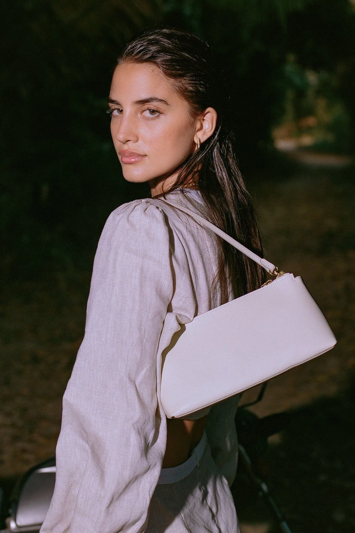 KAIA SHOULDER BAG | CREAM