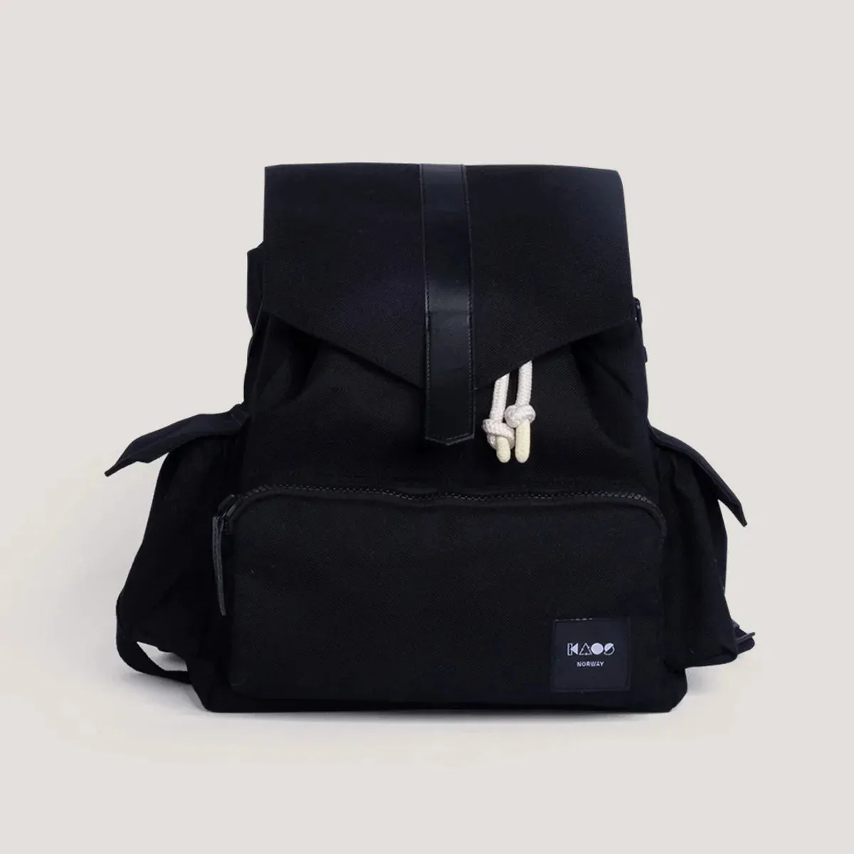 KAOS Ransel Diaper Bag | Black Vegan