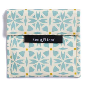 Keep Leaf Reusable Sandwich  Bag - Geo