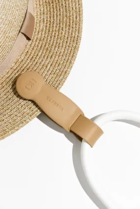 Klipsta Tan Hat Clip